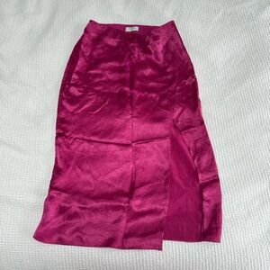 Aritzia Babaton Silk Skirt